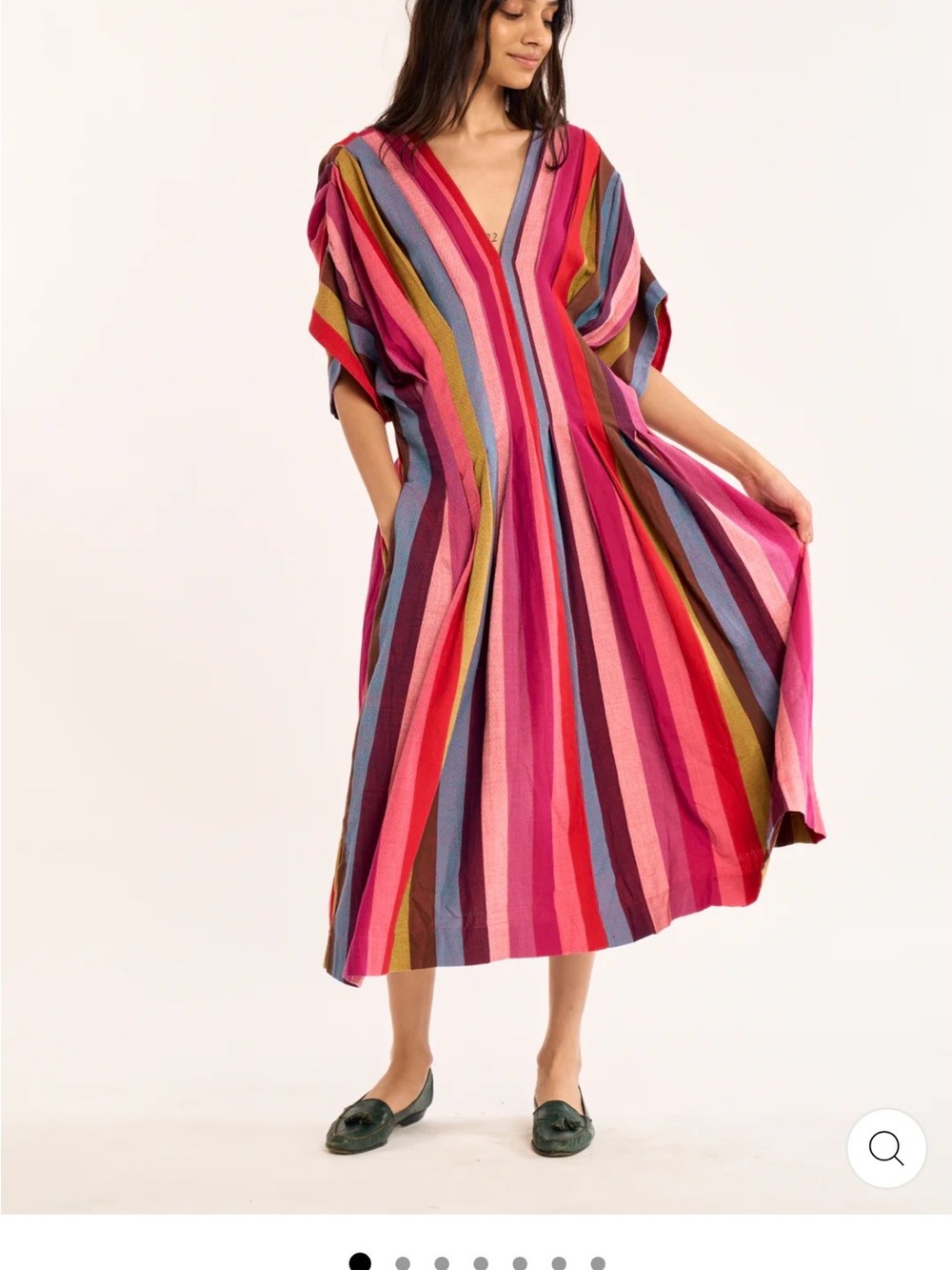 Rujuta Sheth| Soho Dress| Margo Stripes - Picture 4 of 5